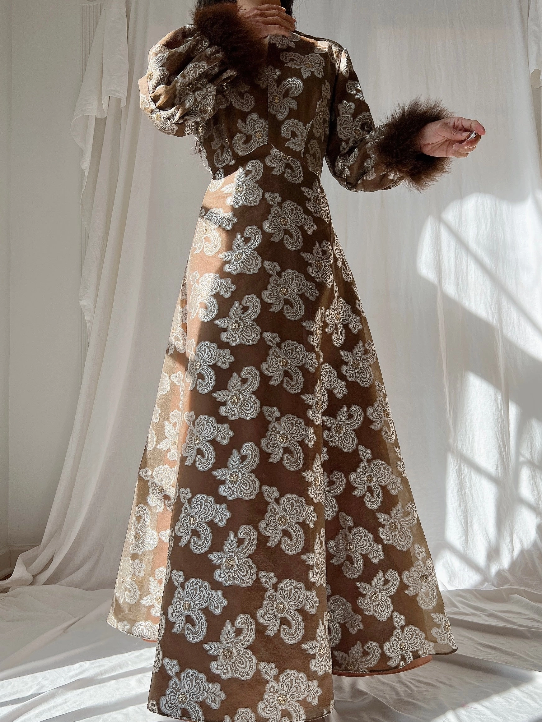1960s Lurex 2 Piece Ensemble - M