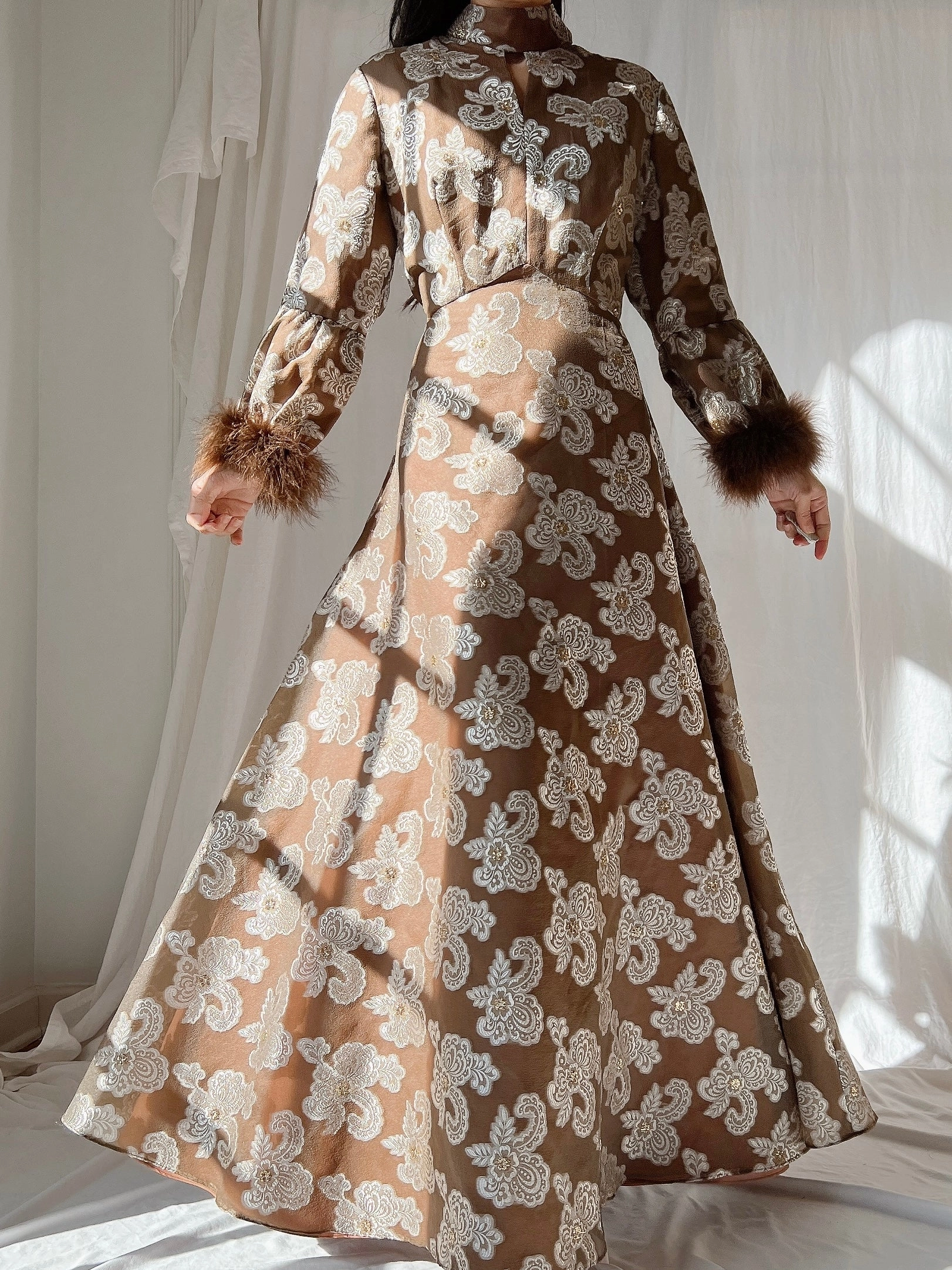 1960s Lurex 2 Piece Ensemble - M