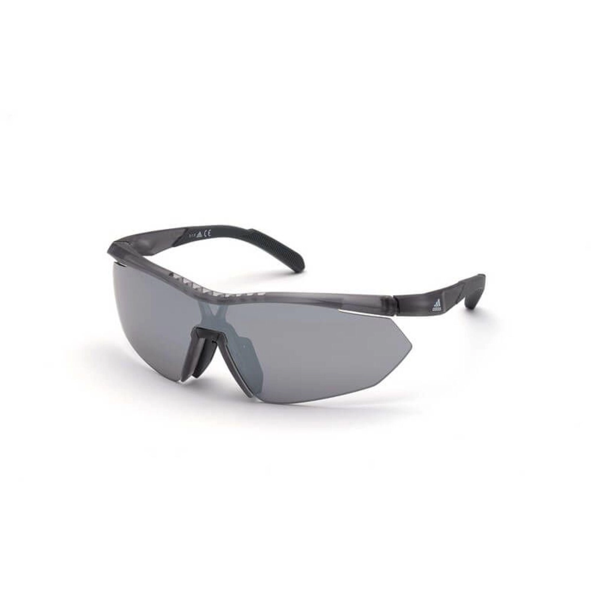 Adidas Women's Sunglasses - Grey Shield Frame Smoke Mirror Lens | ADIDAS SP0016 20C