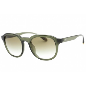 Armani Exchange Men's Sunglasses - Shiny Transparent Green Frame | 0AX4129SU 83418E