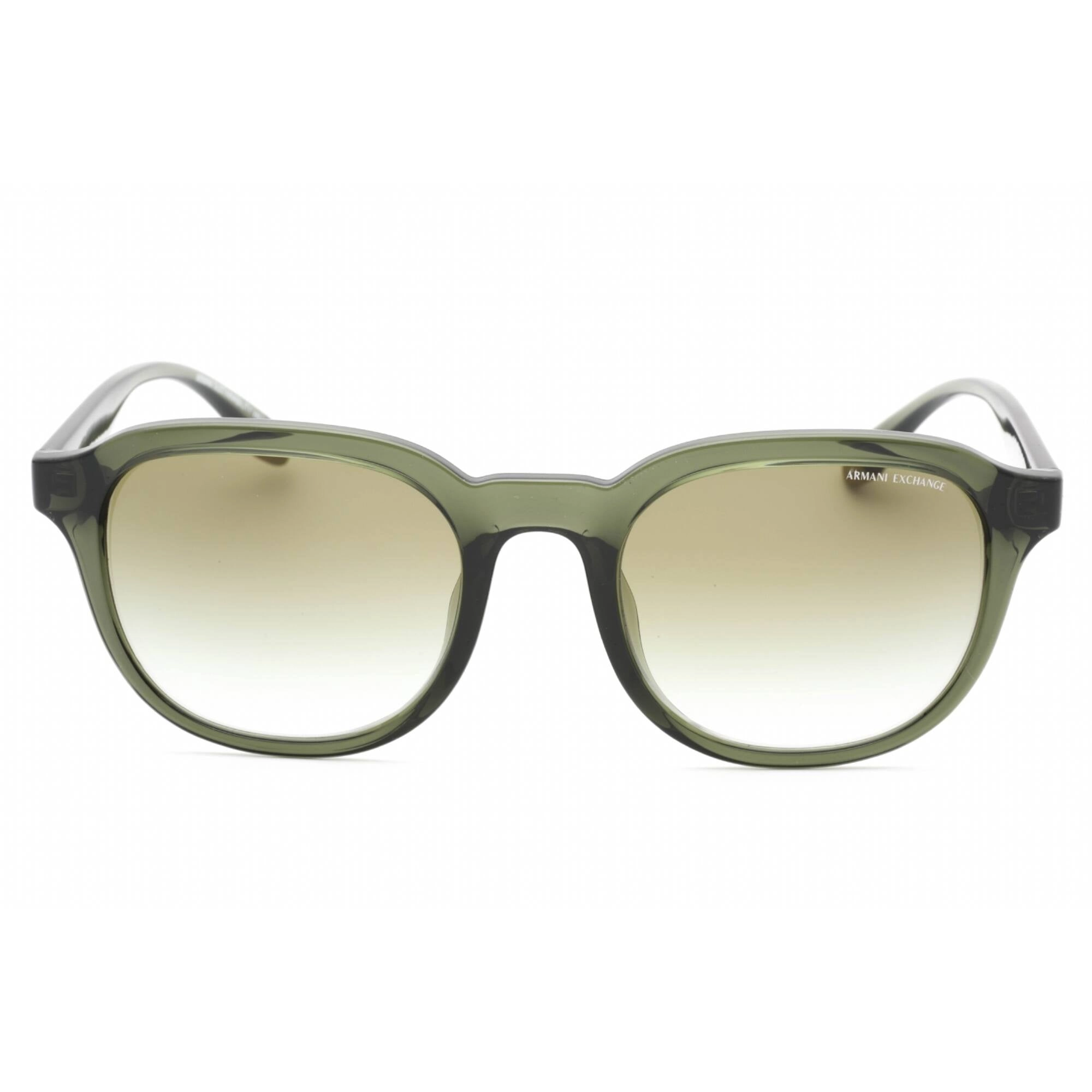 Armani Exchange Men's Sunglasses - Shiny Transparent Green Frame | 0AX4129SU 83418E