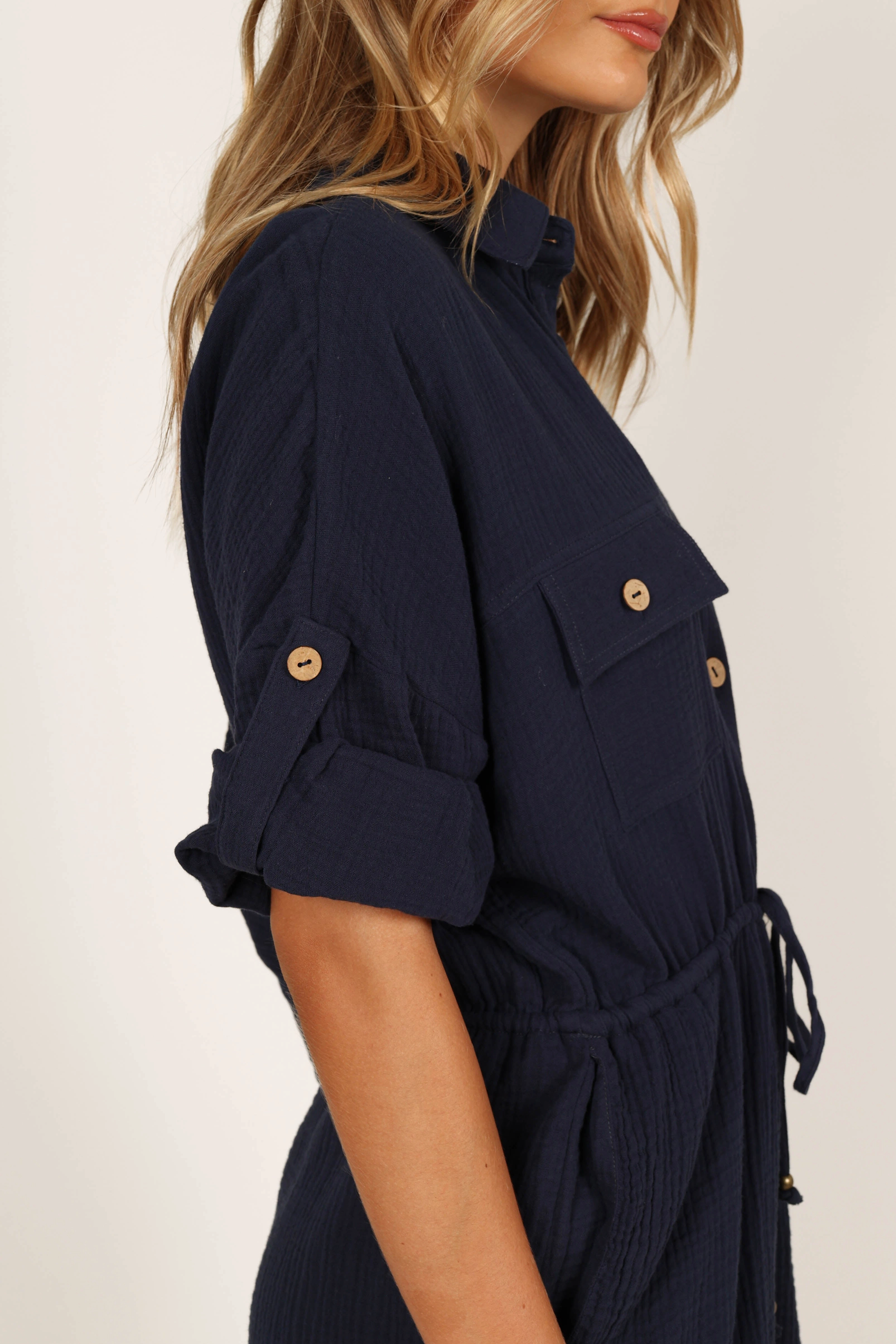 Arya Playsuit - Navy
