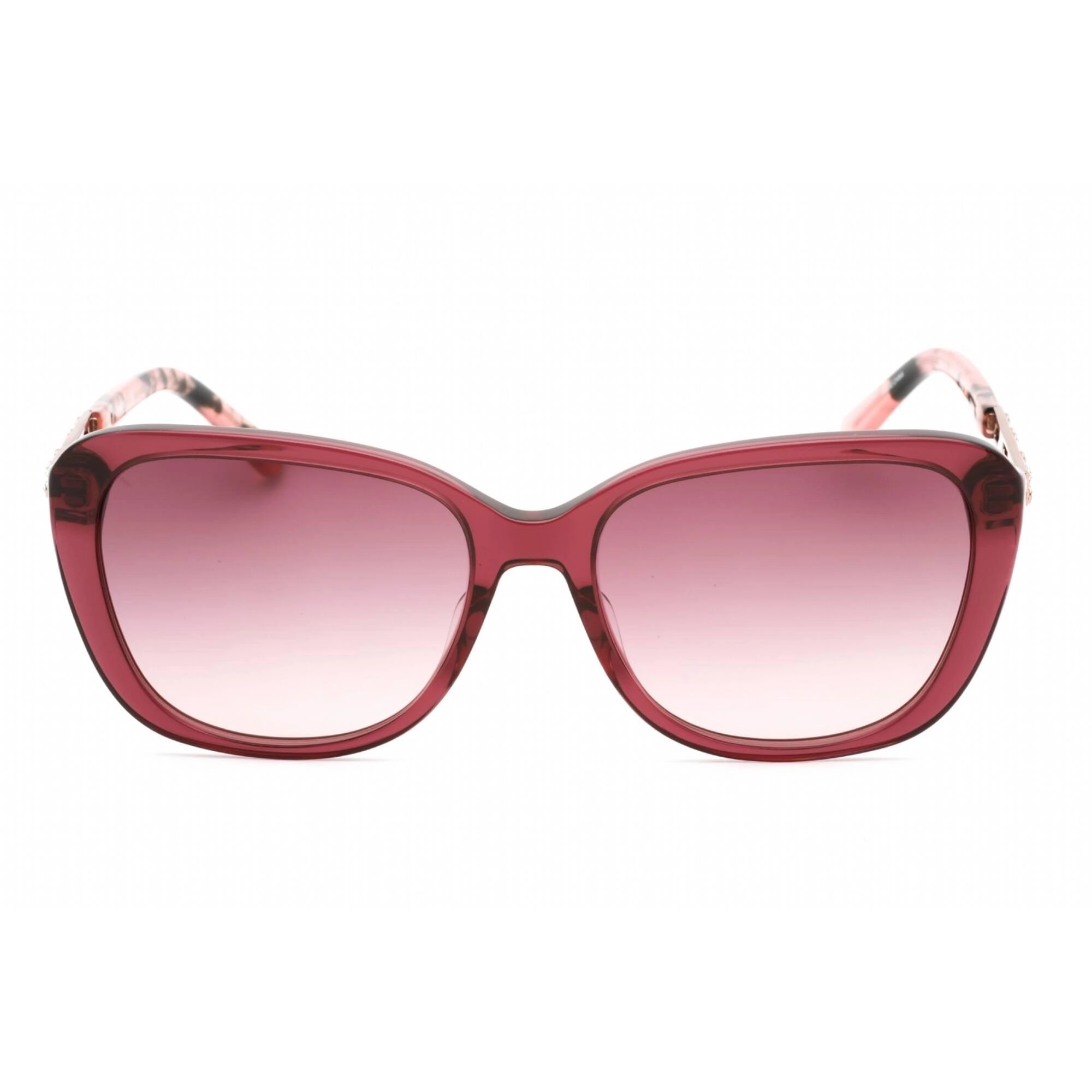 Bebe Women's Sunglasses - Berry Plastic Full Rim Fixed Nose Pads Frame | BB7219 630