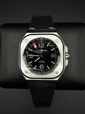 Bell & Ross BR-05 GMT Black Dial 41mm Automatic Watch BR05G-BL-ST/SRB - 2024