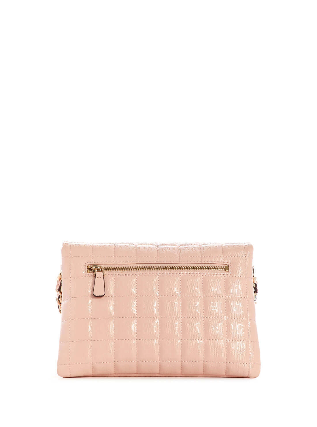Blush Pink Quilted Kobo Crossbody Bag