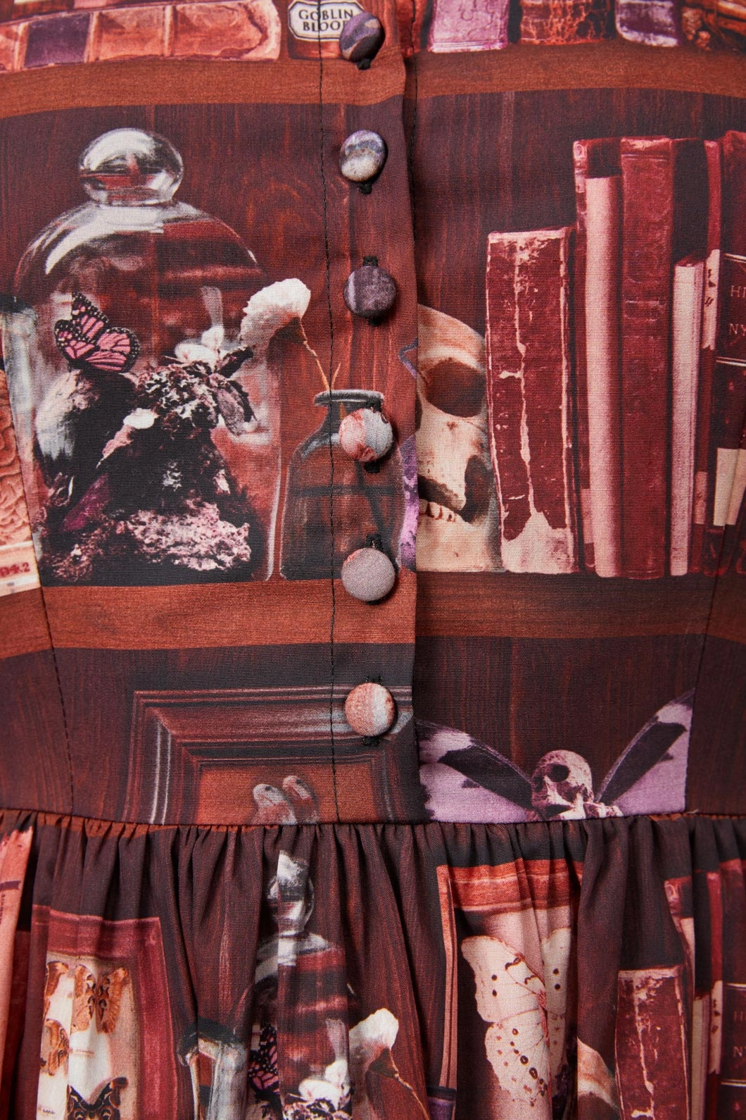 Bookish Print Dress