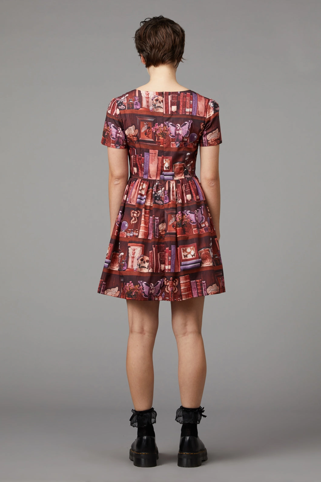 Bookish Print Dress