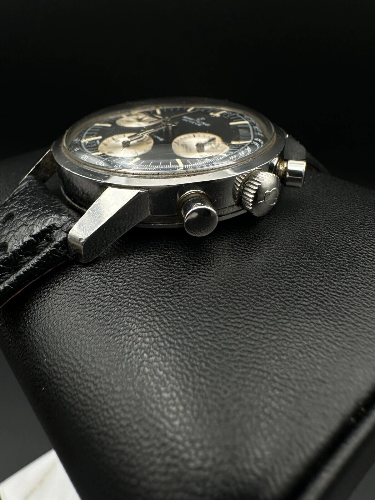 Breitling Top Time 810 Mark 2 Chronograph Stainless Steel 38mm Vintage Watch