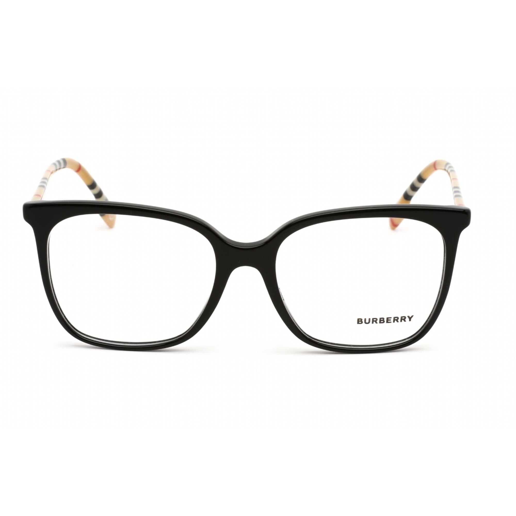 Burberry Women's Eyeglasses - Clear Lens Black Plastic Square, 52mm | 0BE2367 3853