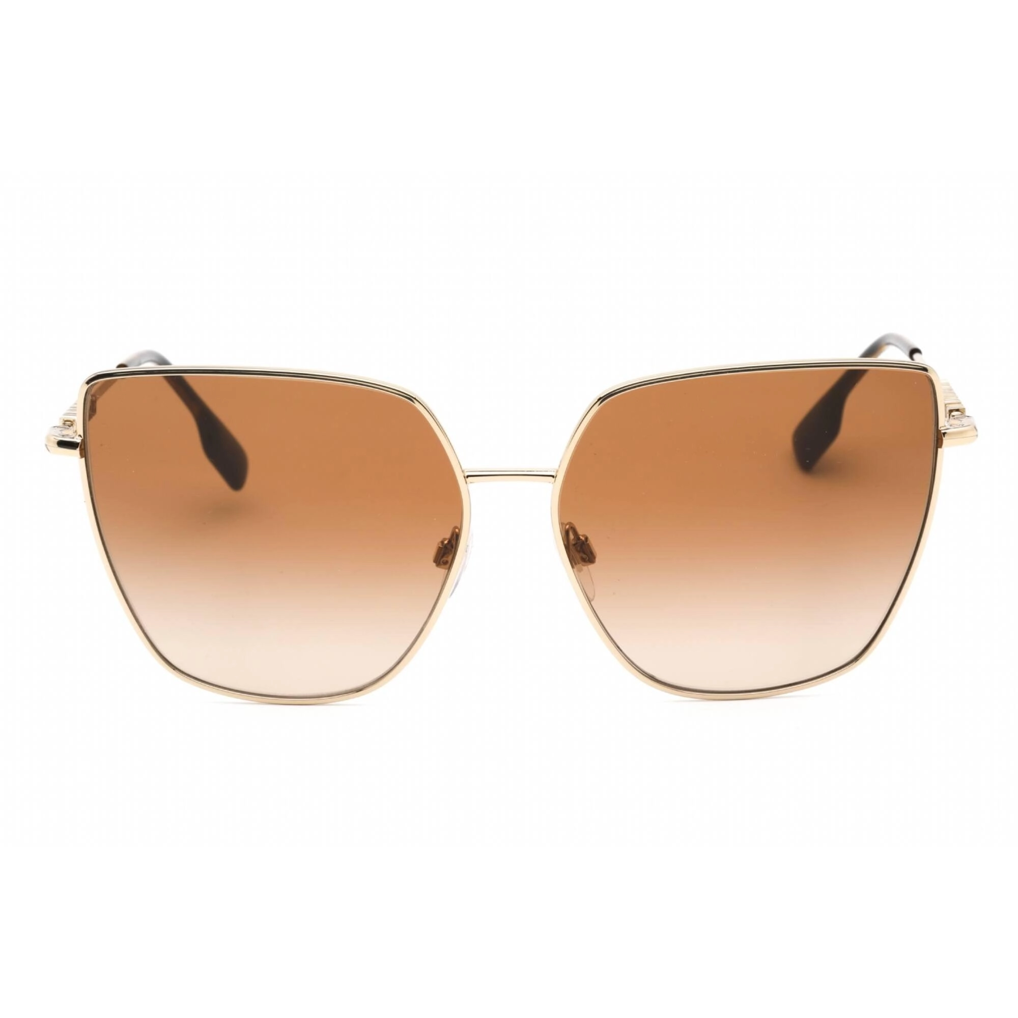 Burberry Women's Sunglasses - Light Gold Frame Brown Gradient Lens | 0BE3143 110913
