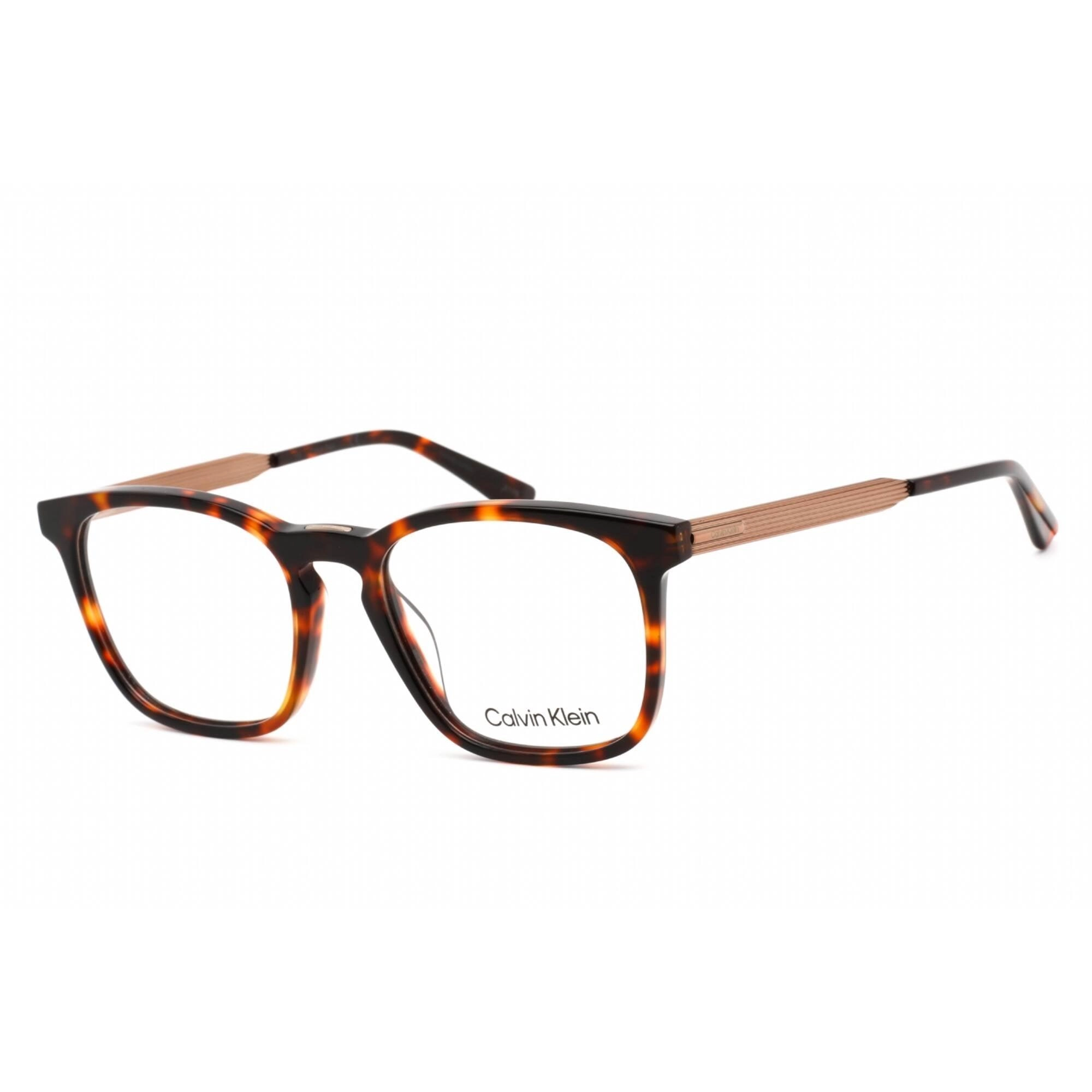 Calvin Klein Men's Eyeglasses - Burgundy Havana Plastic Square Frame | CK22503 609