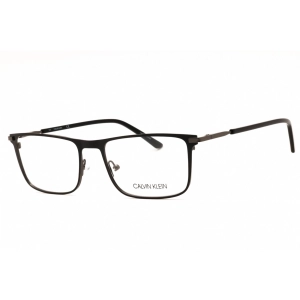 Calvin Klein Men's Eyeglasses - Matte Black Metal Rectangular Frame | CK20304 001