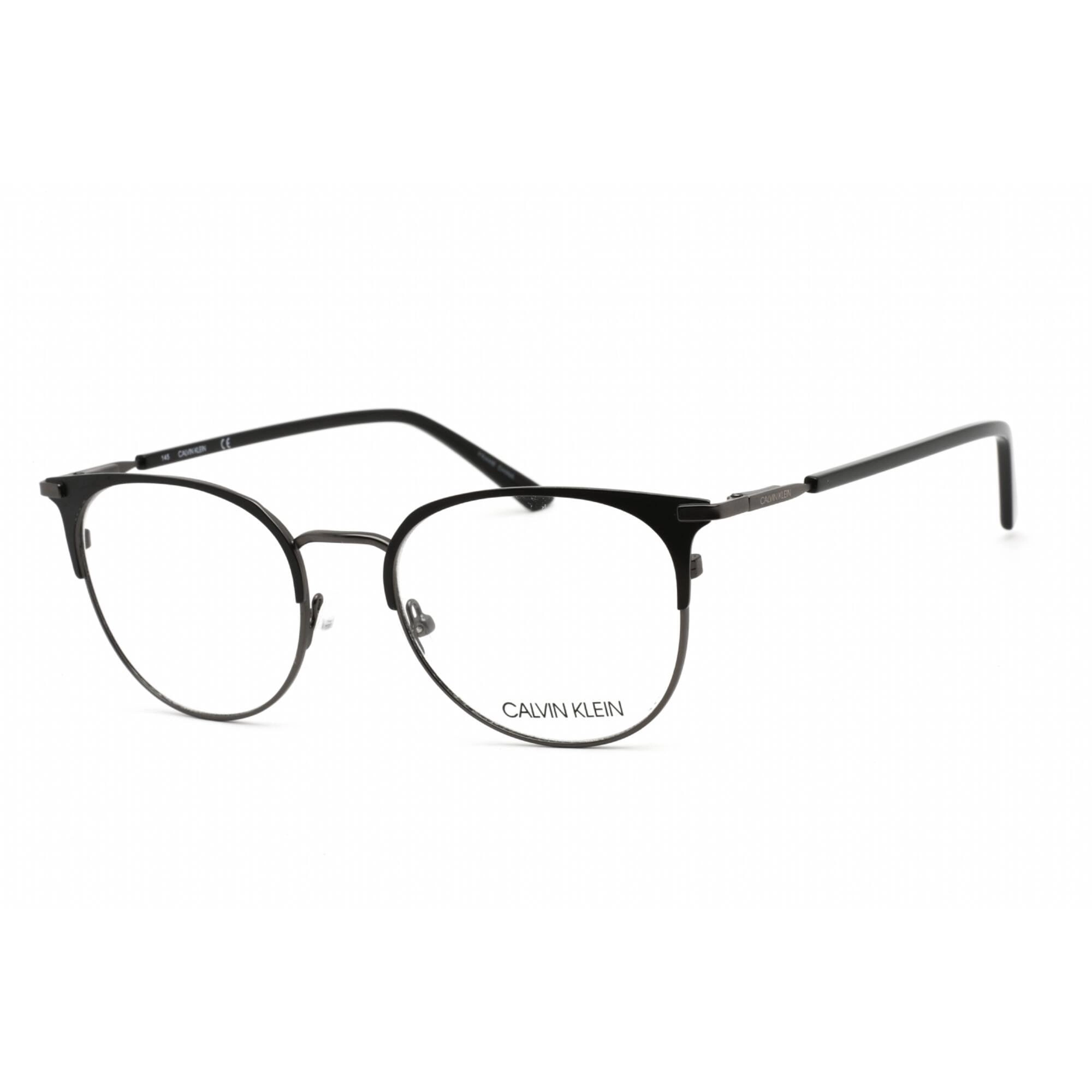 Calvin Klein Women's Eyeglasses - Full Rim Cat Eye Satin Black Frame | CK20302 001