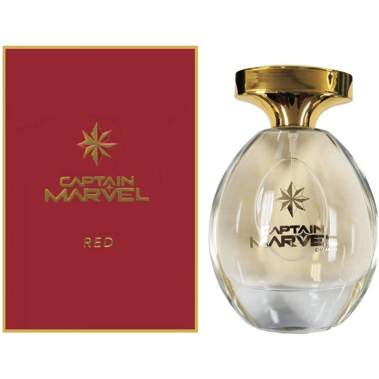 Captain Marvel Red by Marvel perfume for women EDP 3.3 / 3.4 oz New in Box