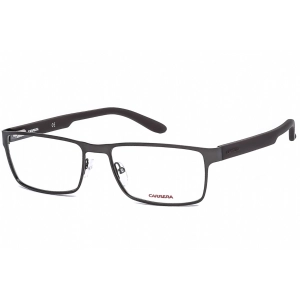 Carrera Men's Eyeglasses - Dark Ruthenium Matte Black Full Rim Frame | Ca 6656 09T6 00