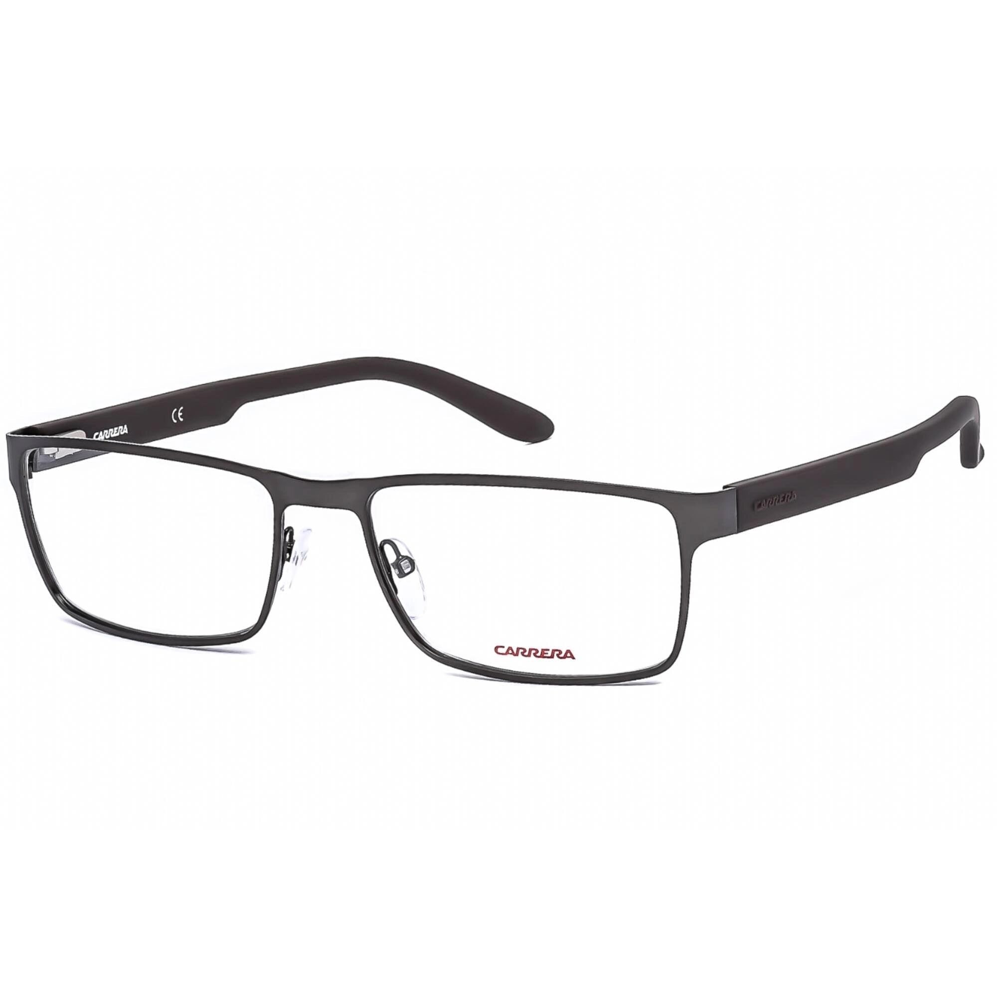 Carrera Men's Eyeglasses - Dark Ruthenium Matte Black Full Rim Frame | Ca 6656 09T6 00