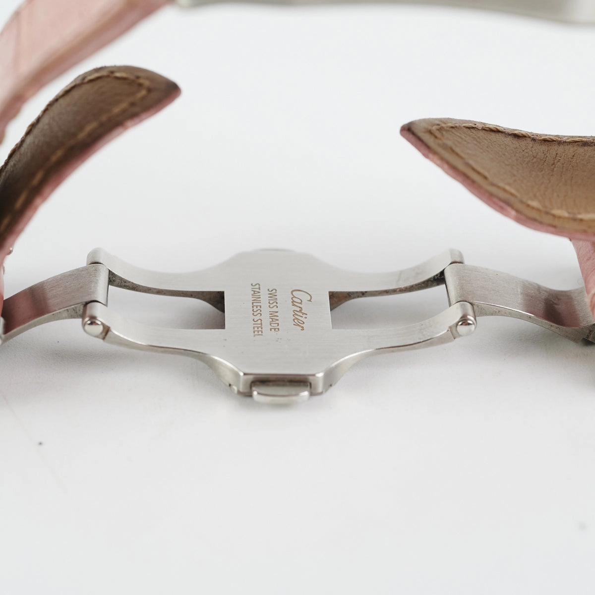 Cartier Santos De Watch Pink Automatic Movement