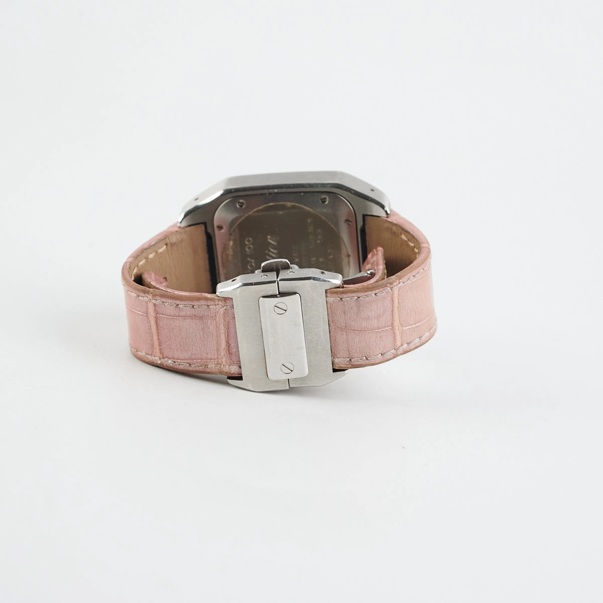 Cartier Santos De Watch Pink Automatic Movement
