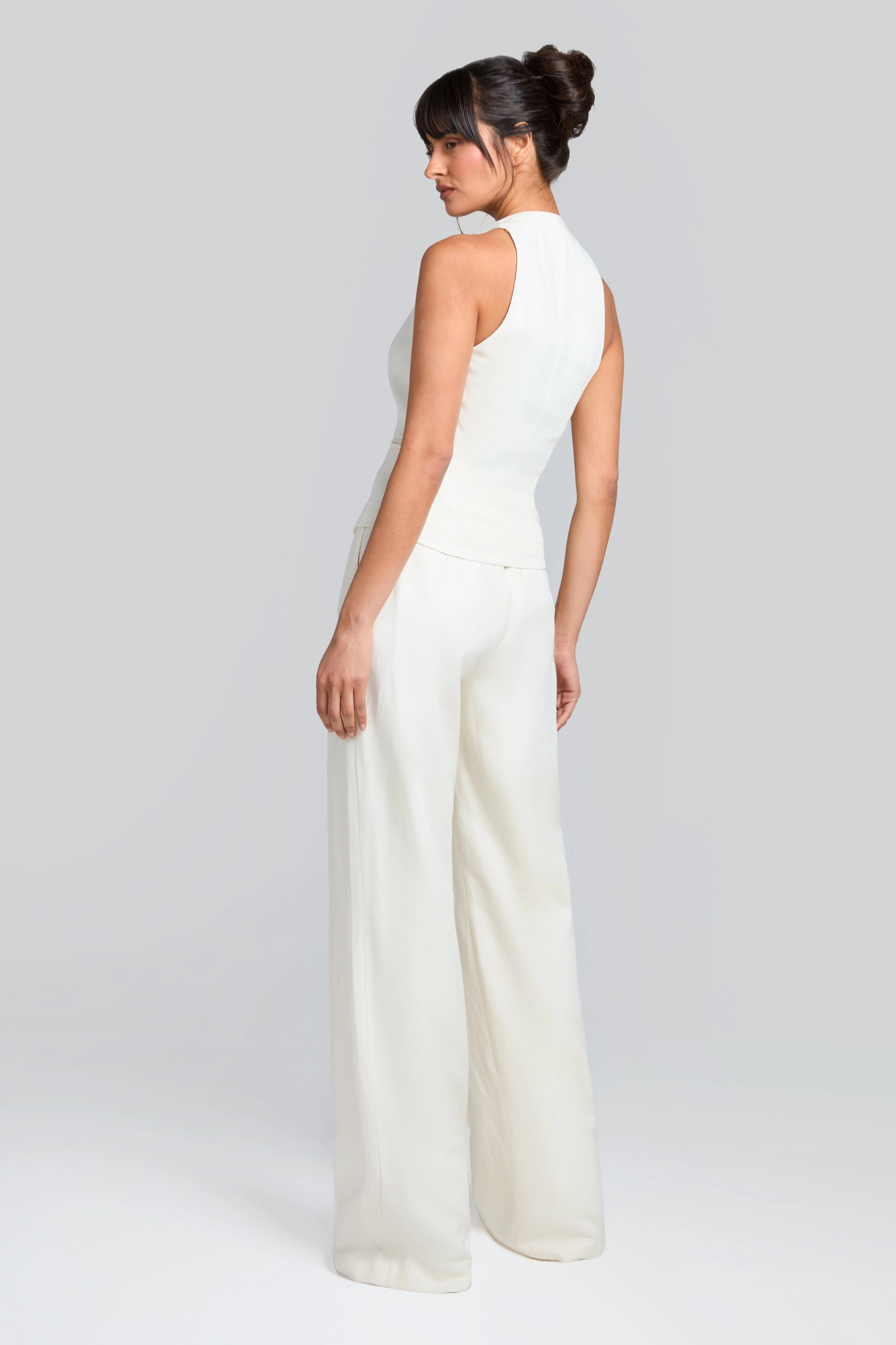 Cate White Waistcoat