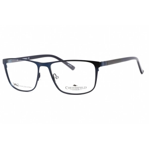 Chesterfield Men's Eyeglasses - Full Rim Blue Ruthenium Metal Frame | CH 89XL 0KU0 00