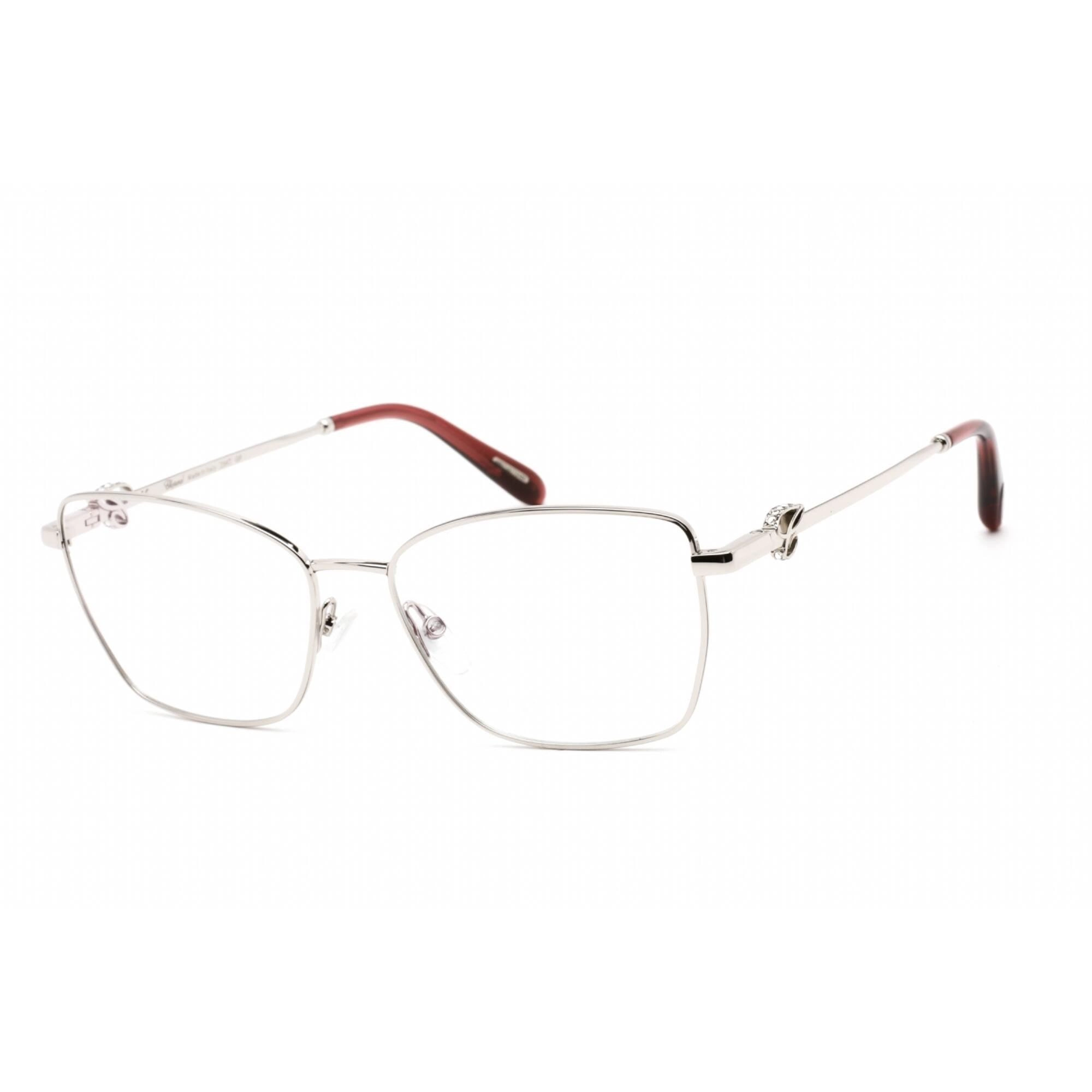 Chopard Women's Eyeglasses - Clear Lens Grey Metal Cat Eye Shape Frame | VCHF50S 0579