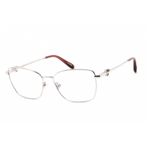 Chopard Women's Eyeglasses - Clear Lens Grey Metal Cat Eye Shape Frame | VCHF50S 0579