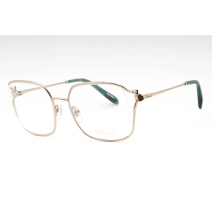 Chopard Women's Eyeglasses - Shiny Light Gold Metal Butterfly Frame | VCHG29S 0594