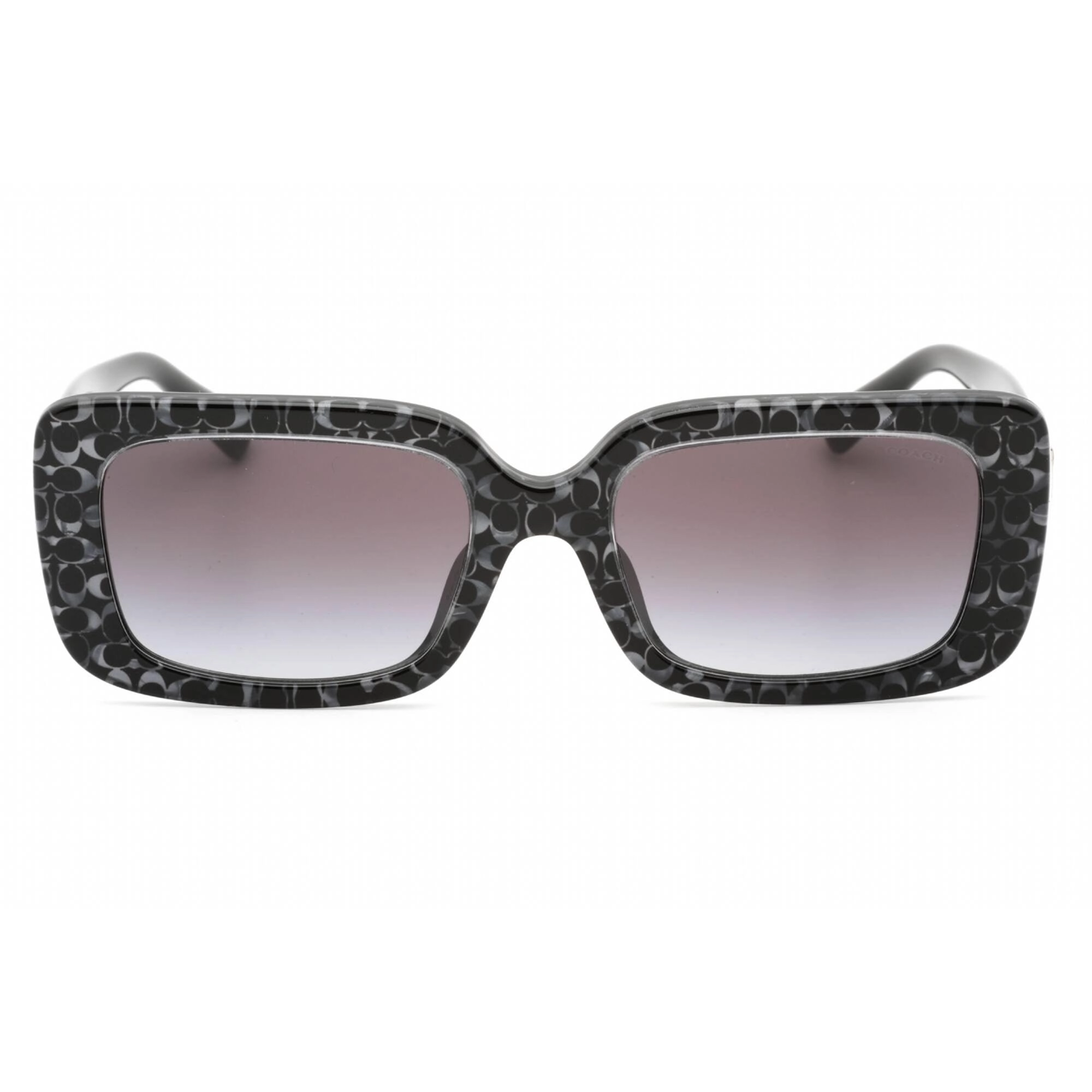 Coach Women's Sunglasses - Grey Pearl Signature C Plastic Frame | 0HC8380U 55208G