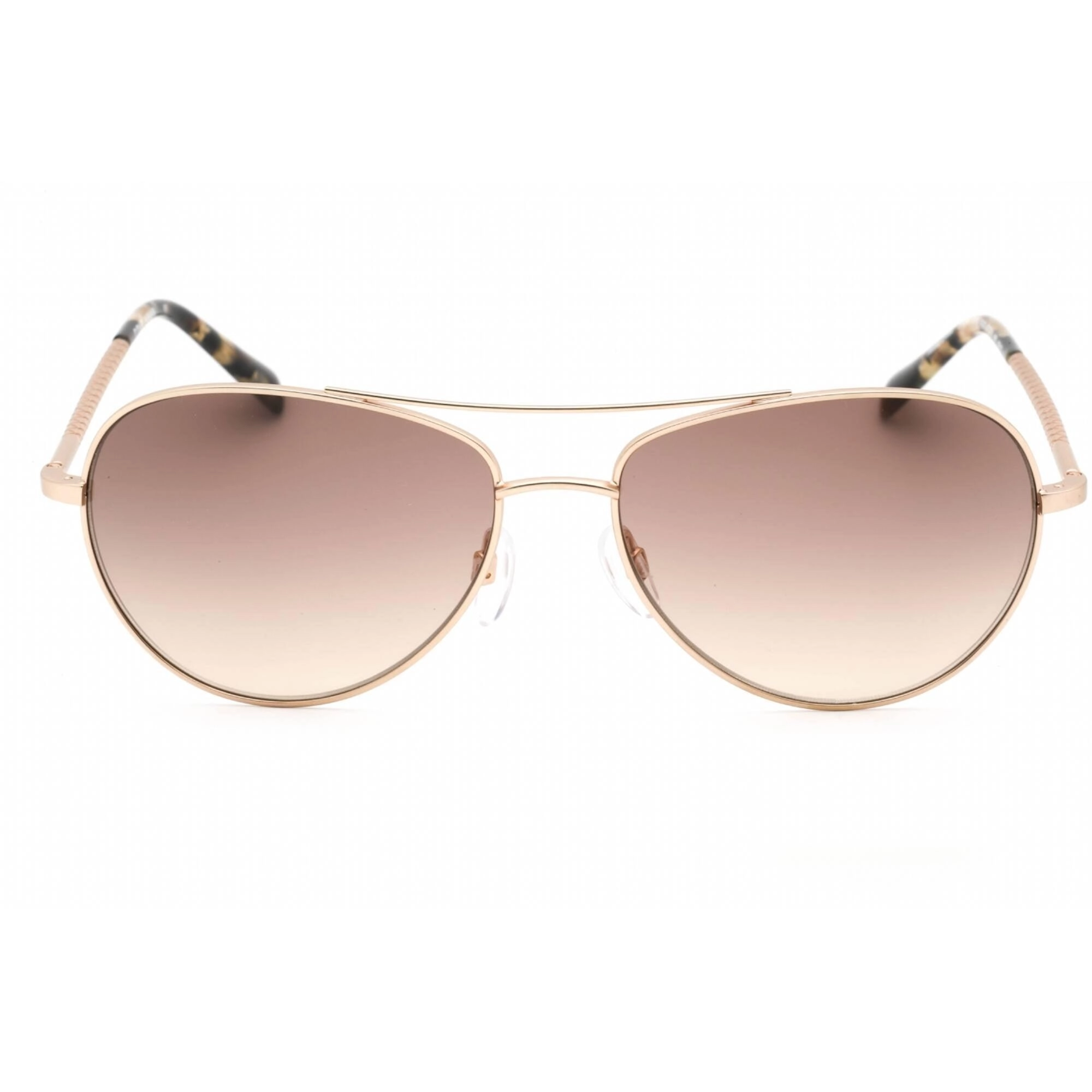 Cole Haan Women's Sunglasses - Gold Full Rim Adjustable Nose Pads Frame | CH7078 717