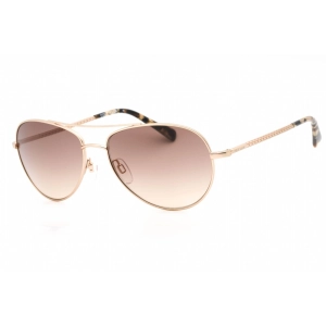 Cole Haan Women's Sunglasses - Gold Full Rim Adjustable Nose Pads Frame | CH7078 717
