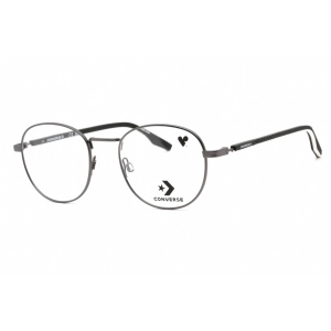 Converse Unisex Eyeglasses - Full Rim Satin Gunmetal Round Metal Frame | CV3015 070