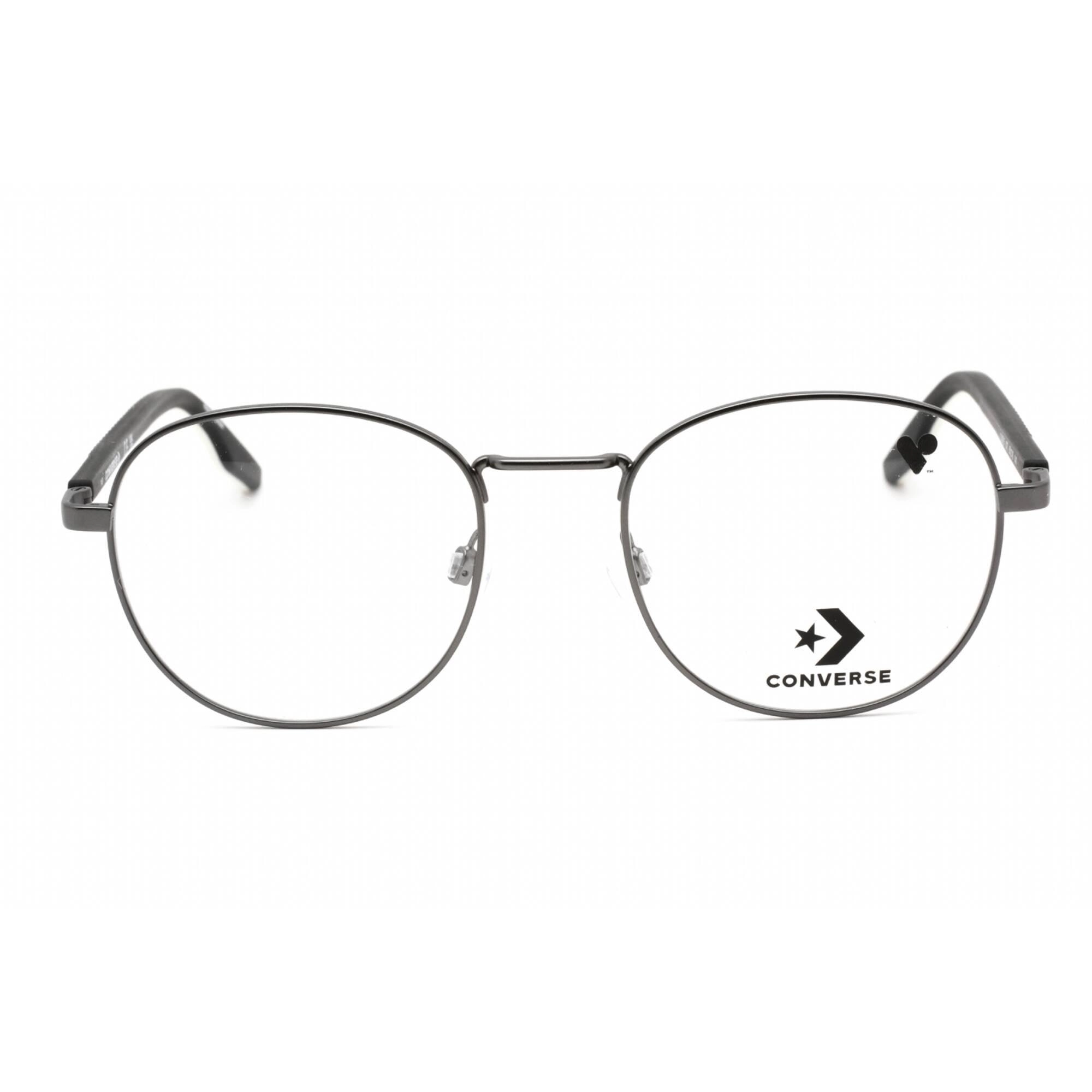 Converse Unisex Eyeglasses - Full Rim Satin Gunmetal Round Metal Frame | CV3015 070