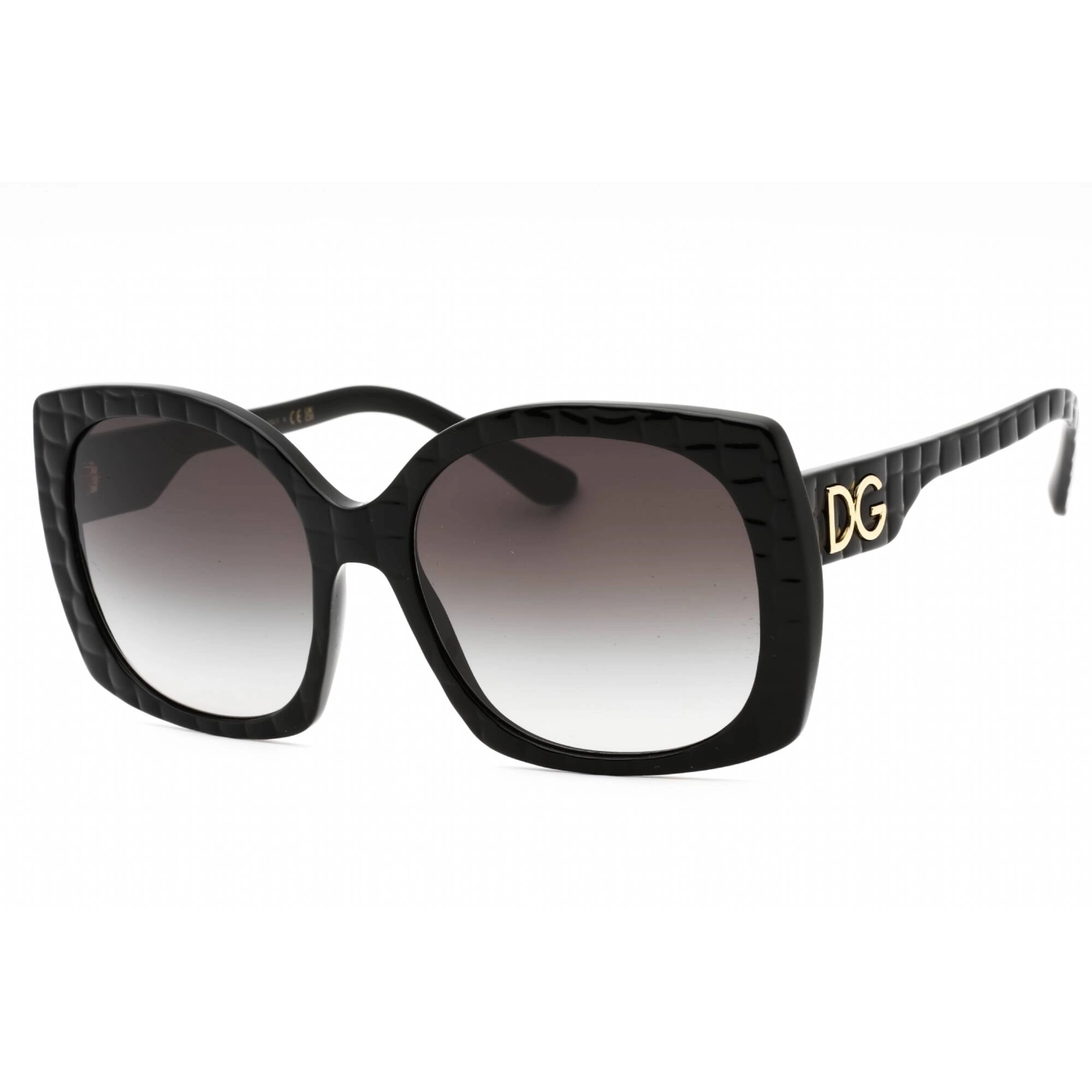 Dolce & Gabbana Women's Sunglasses - Black Oversized Full Rim Frame | 0DG4385 32888G