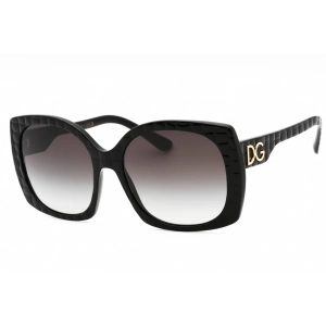 Dolce & Gabbana Women's Sunglasses - Black Oversized Full Rim Frame | 0DG4385 32888G