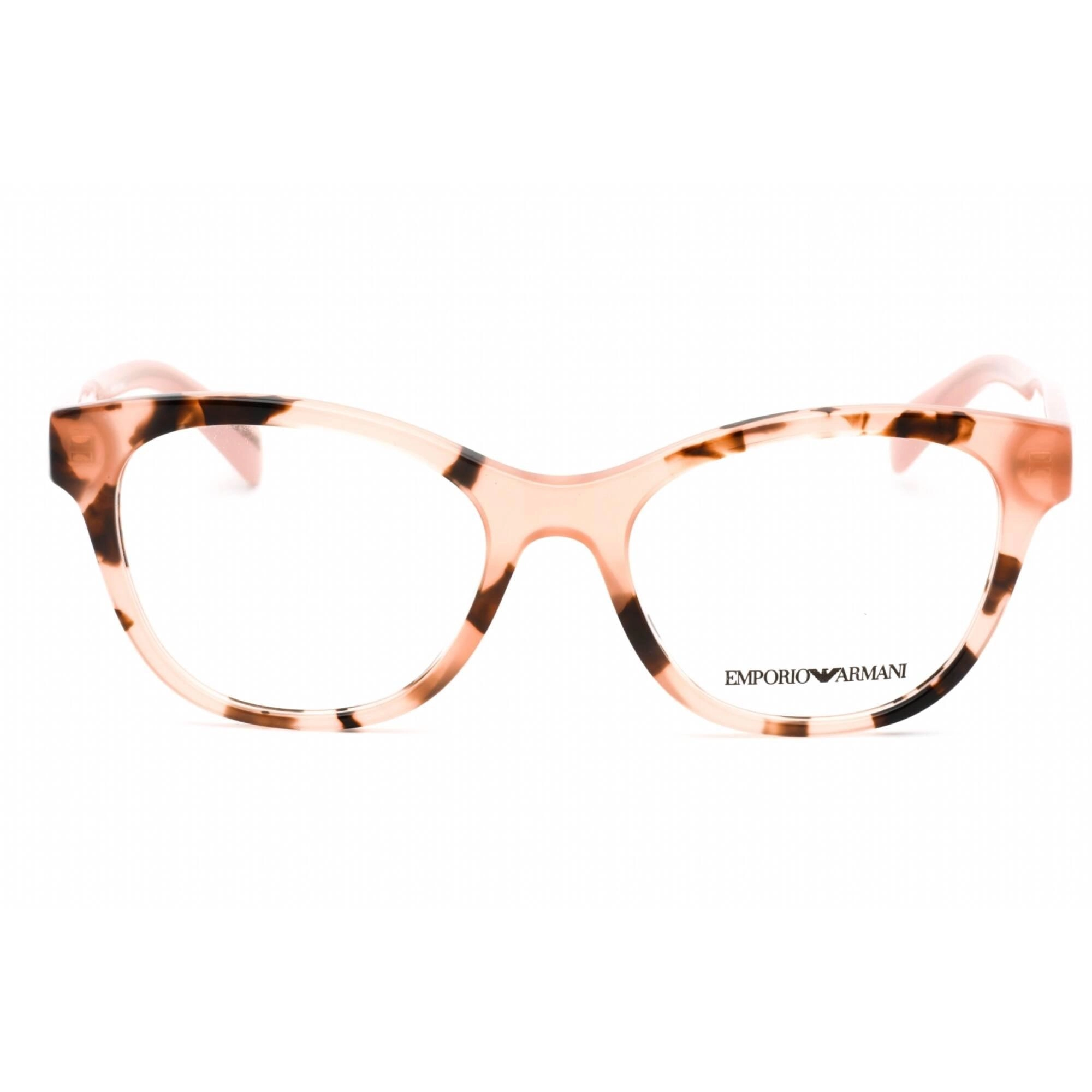Emporio Armani Women's Eyeglasses - Shiny Pink Havana Cat Eye Frame | 0EA3162 5766