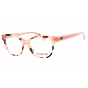 Emporio Armani Women's Eyeglasses - Shiny Pink Havana Cat Eye Frame | 0EA3162 5766