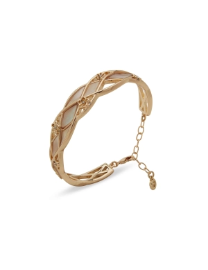 Floral Inlay Cuff