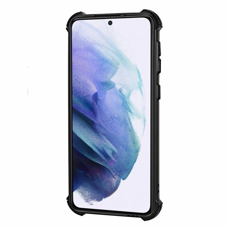 For Samsung Galaxy S21  5G Y Style Multifunction Card Stand Back Cover PU   TPU   PC Magnetic