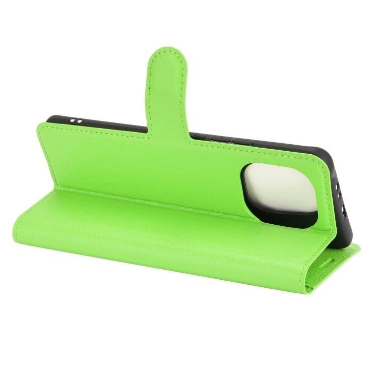 For Xiaomi Mi 11 Litchi Texture Horizontal Flip Protective Case with Holder  Card Slots