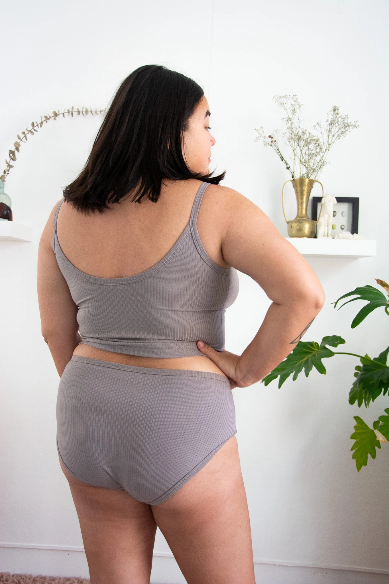 Forty Winks Ease Thin Strap Crop Cami