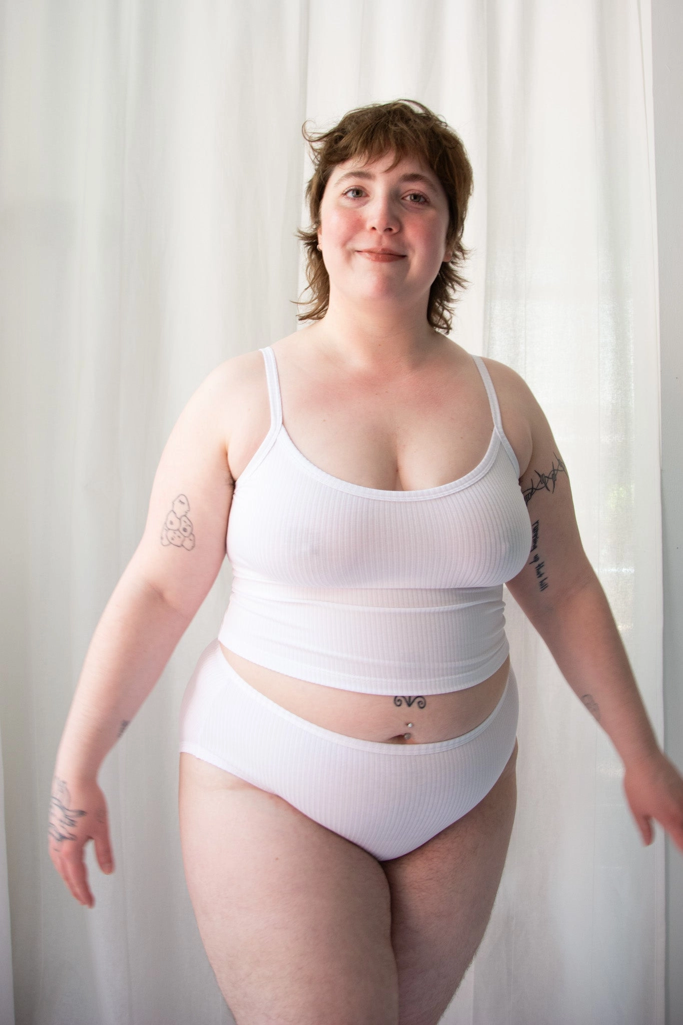 Forty Winks Ease Thin Strap Crop Cami