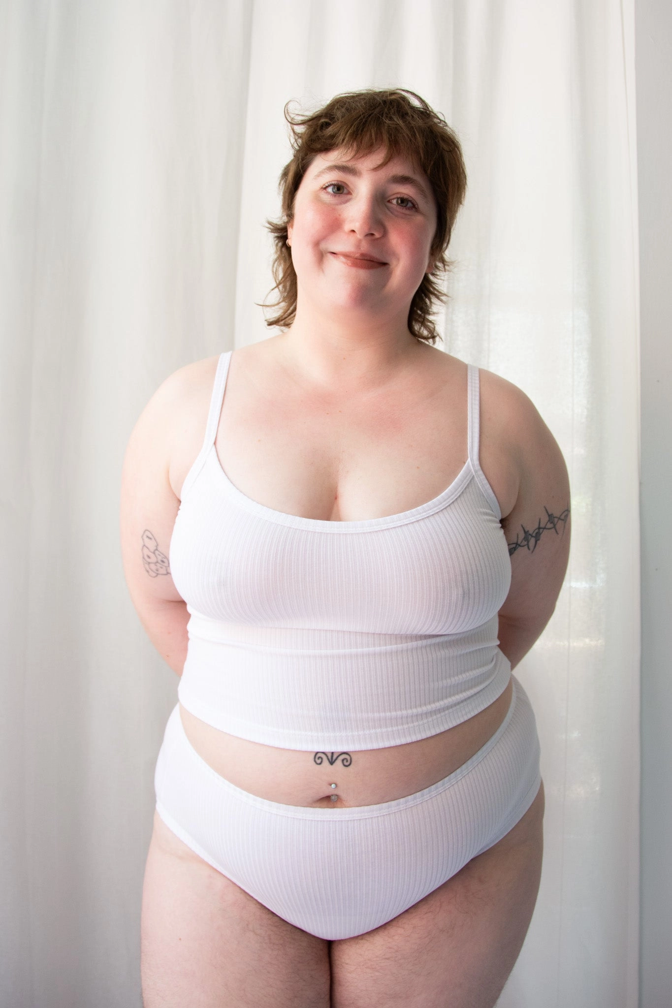 Forty Winks Ease Thin Strap Crop Cami