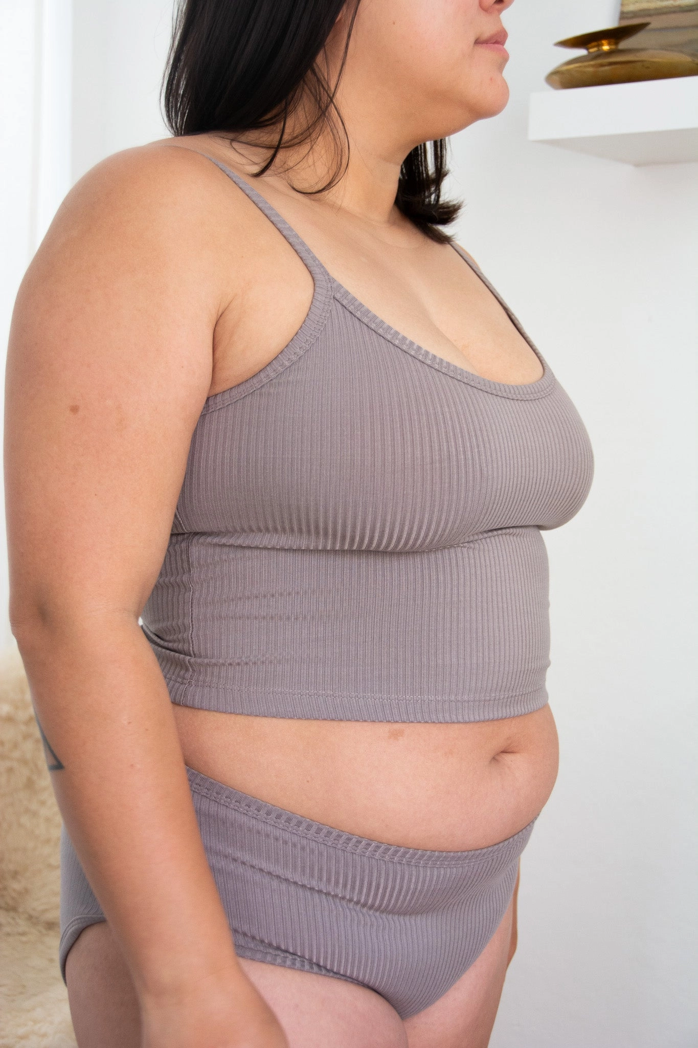 Forty Winks Ease Thin Strap Crop Cami