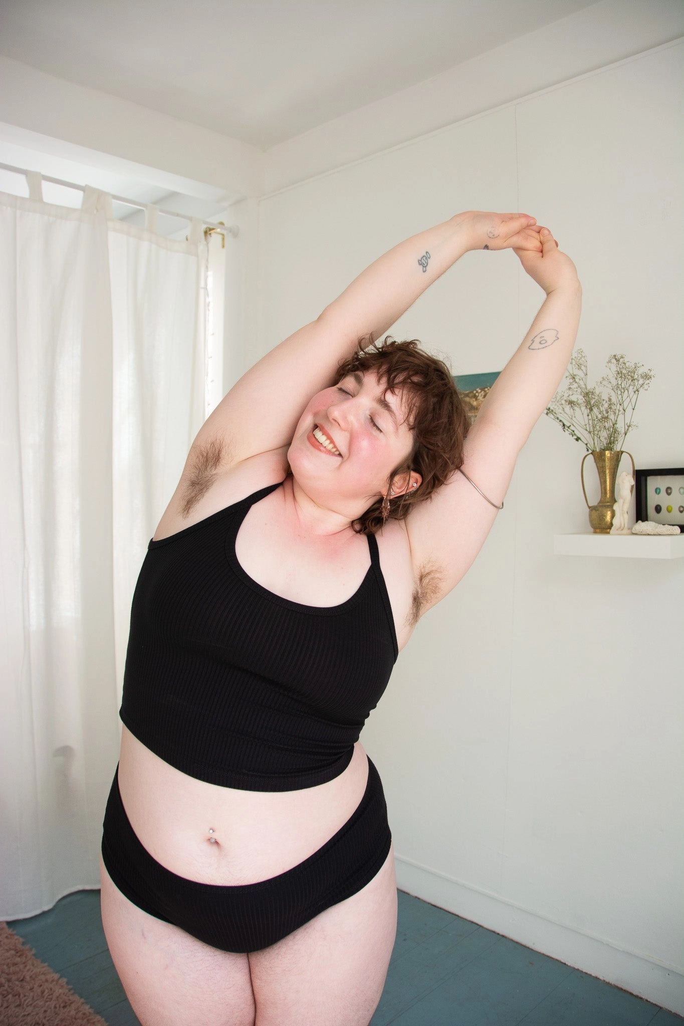Forty Winks Ease Thin Strap Crop Cami