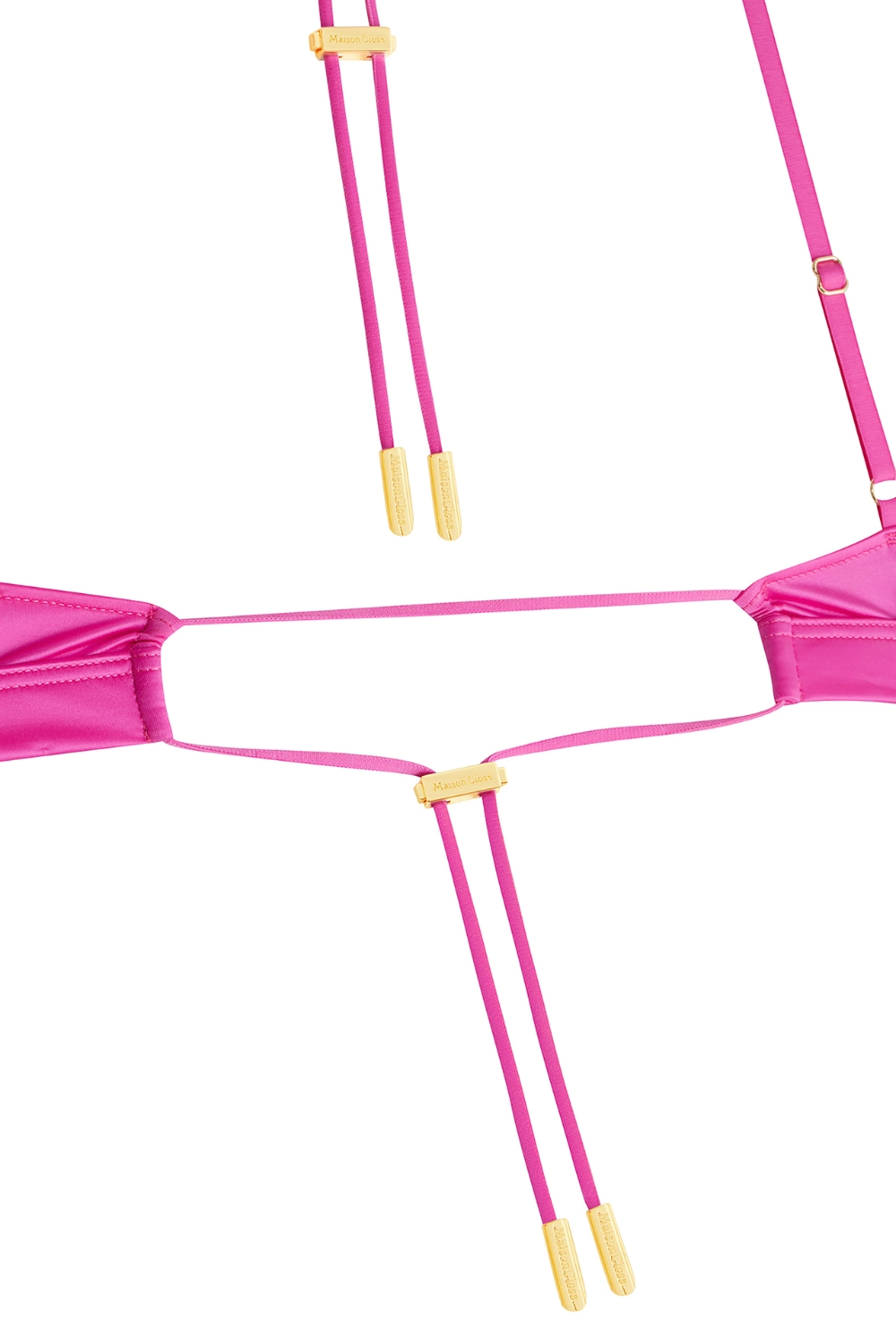 French Kiss Strap Catsuit Pink