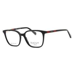 Gant Women's Eyeglasses - Shiny Black Plastic Square Shape Full Rim Frame | GA4150 001
