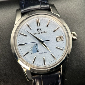 Grand Seiko Elegance Skyflake SBGA407 Blue Dial 40.2mm Watch - 2024