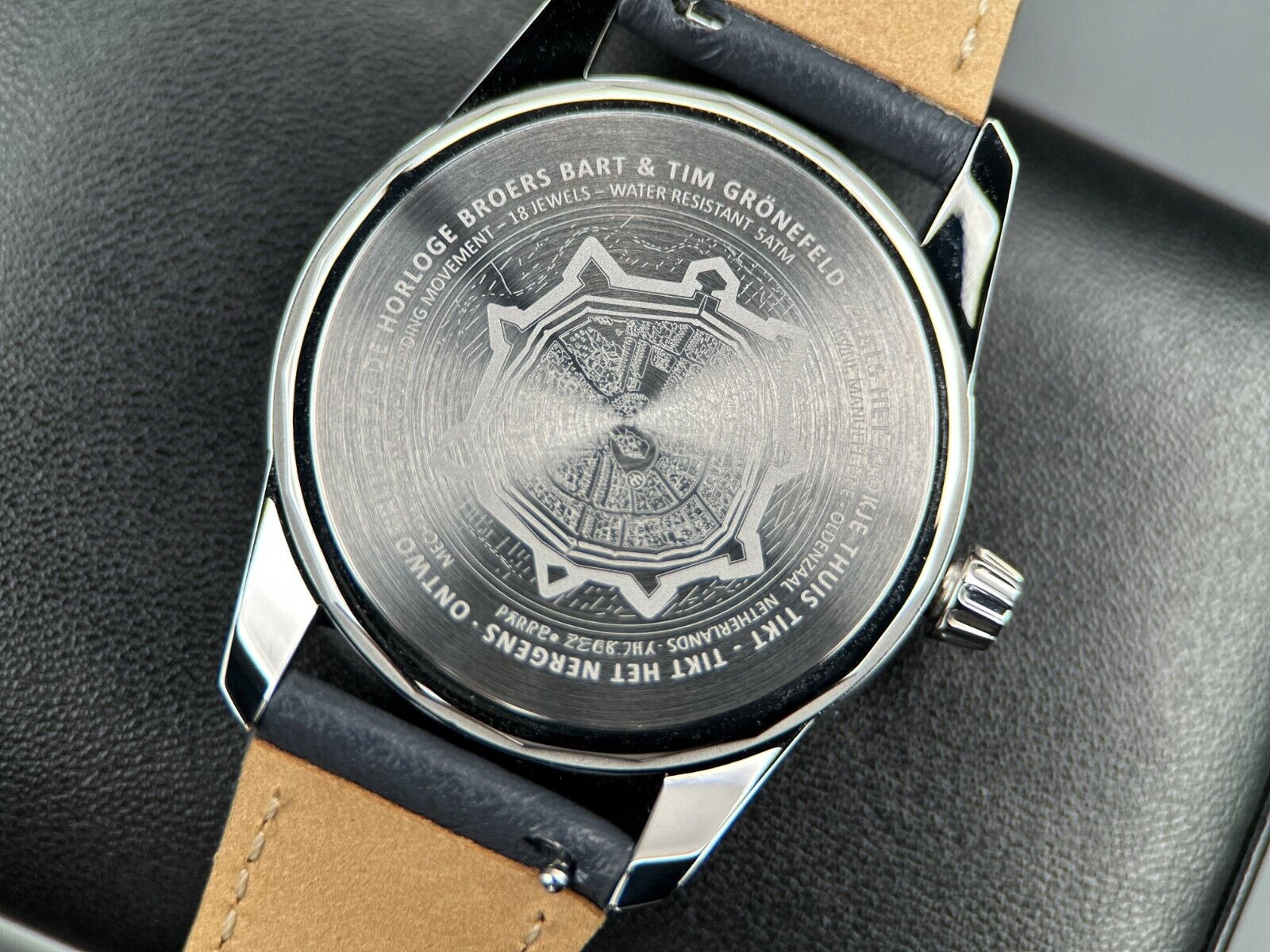 Grone MANUEEL ONE 'Sjef's One' Limited Edition 38.5mm Manual Watch - 2025