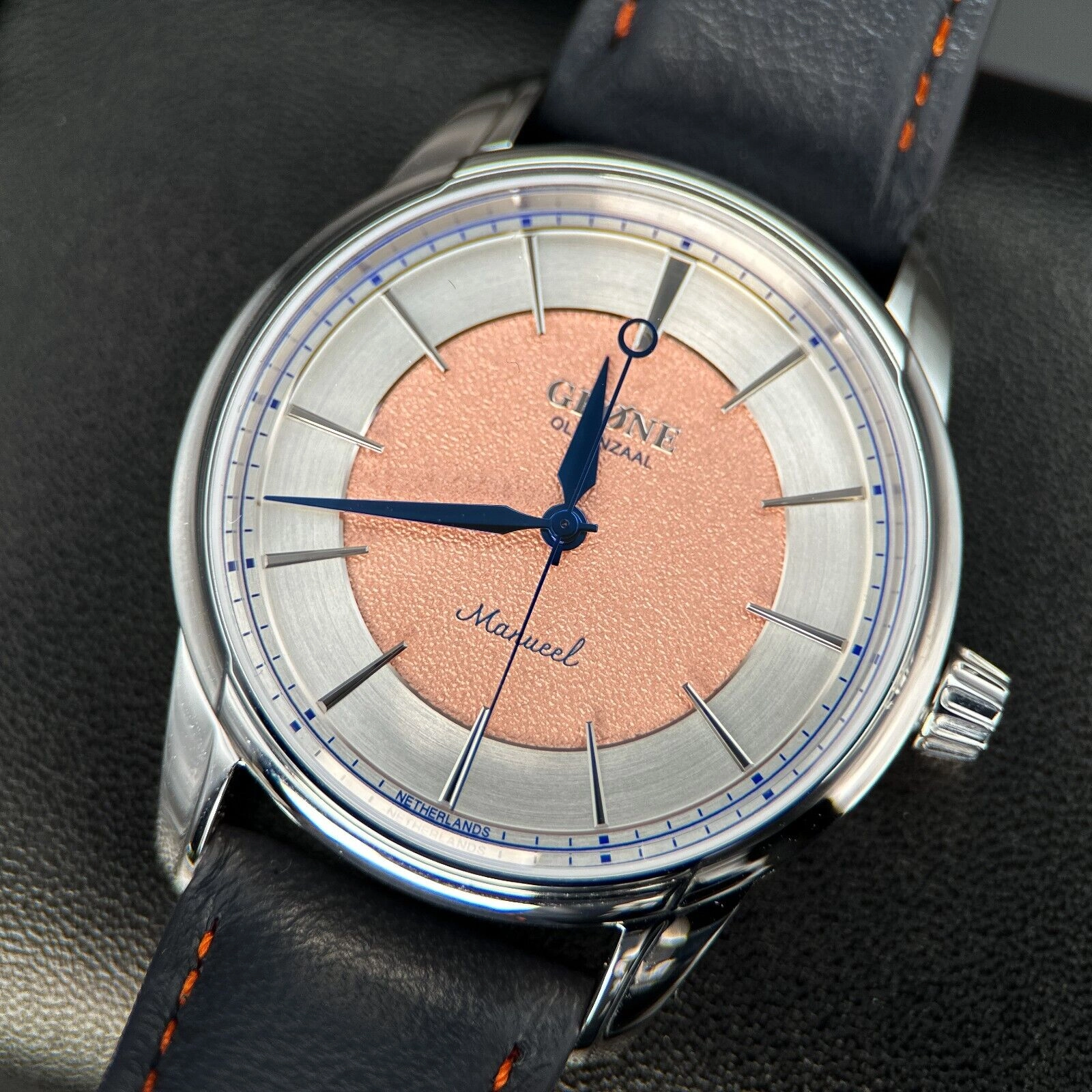 Grone MANUEEL ONE 'Sjef's One' Limited Edition 38.5mm Manual Watch - 2025