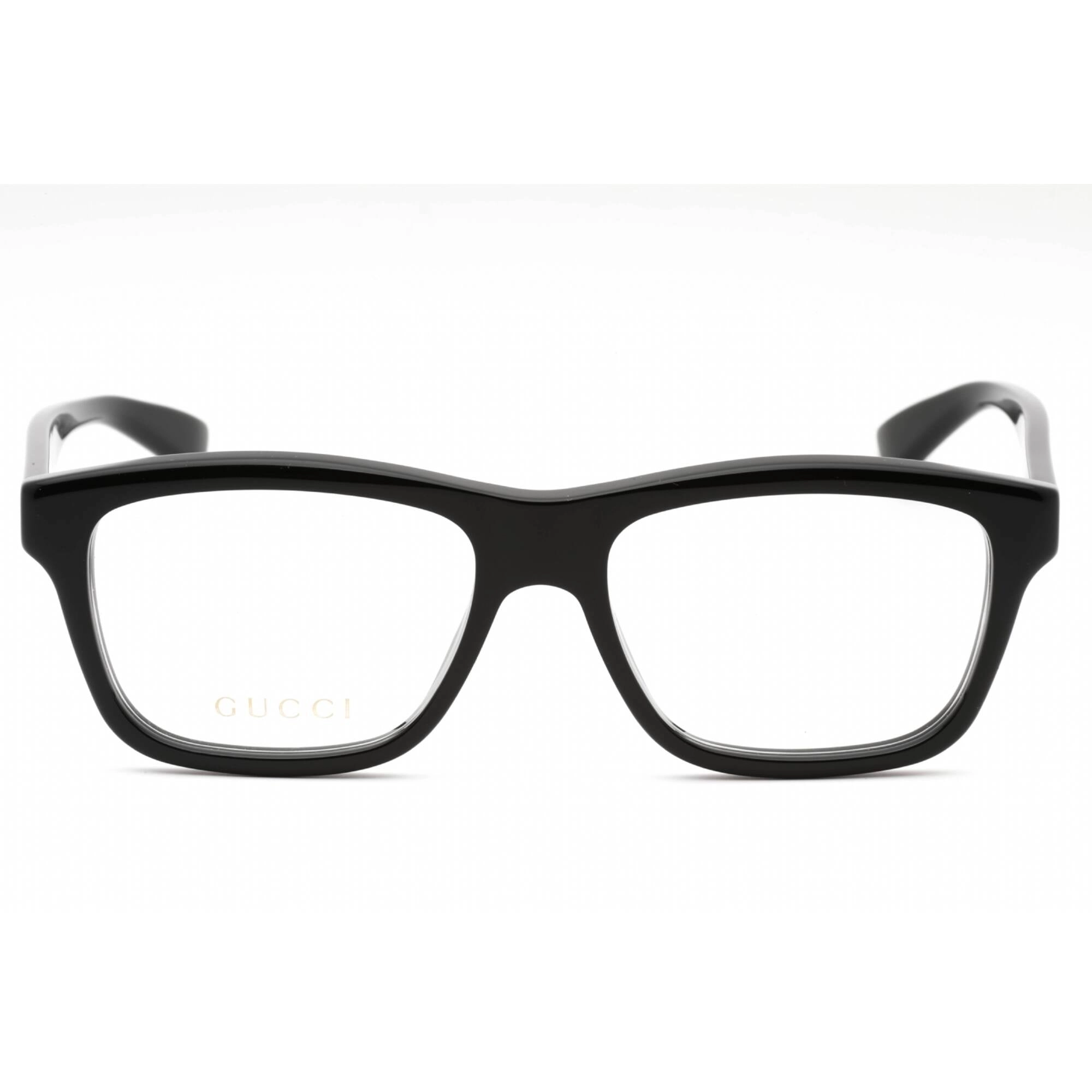 Gucci Men's Eyeglasses - Black Plastic Rectangular Shape Full Rim Frame | GG1177O 001